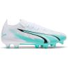 imagePUMA Womens Ultra Match Firm Artificial Ground Soccer CleatsWhiteelektro Aquablack