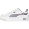 imagePuma Womens Tazon 6 Graphic Lace Up Sneakers24 FallWinter Colors Puma WhitePale PlumSilver Mist 30