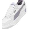 imagePuma Womens Tazon 6 Graphic Lace Up Sneakers24 FallWinter Colors Puma WhitePale PlumSilver Mist 30