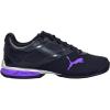 imagePuma Womens Tazon 6 Graphic Lace Up SneakersNew NavyDark AmethystPuma Silver