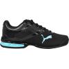 imagePuma Womens Tazon 6 Graphic Lace Up SneakersPuma BlackTeam Aqua