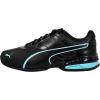 imagePuma Womens Tazon 6 Graphic Lace Up SneakersPuma BlackTeam Aqua