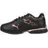imagePuma Womens Tazon 6 Graphic Lace Up SneakersPuma Blackrose Gold