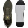 imagePuma Womens Tazon 6 Graphic Lace Up SneakersPuma Olive Yellow Sizzle