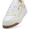 imagePuma Womens Tazon 6 Graphic Lace Up SneakersPuma White Alpine Snow Frosted Ivory