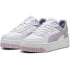 imagePuma Womens Tazon 6 Graphic Lace Up SneakersPuma White Grape Mist Puma Silver