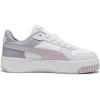 imagePuma Womens Tazon 6 Graphic Lace Up SneakersPuma White Grape Mist Puma Silver