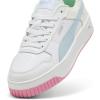 imagePuma Womens Tazon 6 Graphic Lace Up SneakersPuma White Turquoise Surf Puma Silver