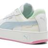imagePuma Womens Tazon 6 Graphic Lace Up SneakersPuma White Turquoise Surf Puma Silver