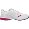 imagePuma Womens Tazon 6 Graphic Lace Up SneakersPuma WhiteFuchsia PurplePuma Silver