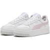 imagePuma Womens Tazon 6 Graphic Lace Up SneakersWhite Rose Mauve Feather Grey Pink
