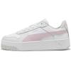 imagePuma Womens Tazon 6 Graphic Lace Up SneakersWhite Rose Mauve Feather Grey Pink