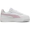 imagePuma Womens Tazon 6 Graphic Lace Up SneakersWhite Rose Mauve Feather Grey Pink