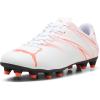 imagePUMA Mens Attacanto Firm Artificial Ground Soccer CleatPuma Whiteglowing Red