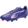 imagePUMA Mens Ultra 5 Play Firm Artificial Ground Soccer Cleats SneakerLapis Lazulipuma Whitesunset Glow