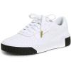 imagePUMA Womens Cali Platform Sneakers Shoes Casual  WhiteWhiteBlack