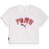 imagePUMA Womens Classics Baby TeePuma White Aw24