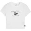 imagePUMA Womens Classics Baby TeePuma White Aw24