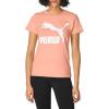 imagePUMA Womens Classics Tee Available in Plus SizesApricot Blushpuma White