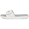 imagePUMA Womens Cool Cat Slide SandalPuma Whitepuma Silverflat Light Gray