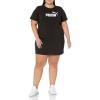 imagePUMA Womens Essentials Slim Fit TShirt Dress Available in Plus SizePuma Black