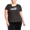 imagePUMA Womens Essentials Tee Available in Plus SizesDark Gray Heather 10