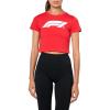 imagePUMA Womens Formula 1 Essentials Baby TeePop Red Aw24