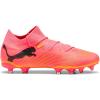 imagePUMA Womens Future 7 Match Firm Artificial Ground Soccer Cleats SneakerSunset Glowpuma Blacksun Stream