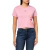 imagePUMA Womens Graphic TShirtPoised Pink Floral Ribbon Ah25