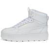 imagePUMA Womens Karmen Rebelle Mid Shoes WhiteLight Sand 10White