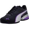 imagePuma Womens Tazon 6 Graphic Lace Up SneakersNew NavyDark AmethystPuma Silver