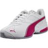 imagePuma Womens Tazon 6 Graphic Lace Up SneakersPuma WhiteFuchsia PurplePuma Silver