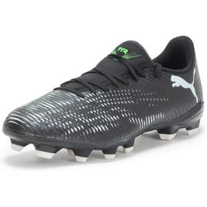 imagePUMA Mens Future 8 Play Firm Artificial Ground Soccer Cleats SneakerPuma Blackcool Light Grayfluo Green