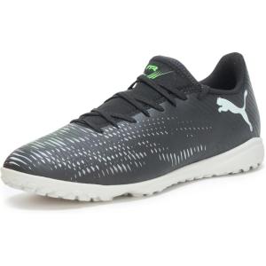 imagePUMA Mens Future 8 Play Turf Trainer Soccer Cleats SneakerBlackcool Light Grayfluo Green
