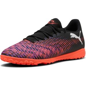 imagePUMA Mens Future 8 Play Turf Trainer Soccer Cleats SneakerBlackwhiteglowing Red