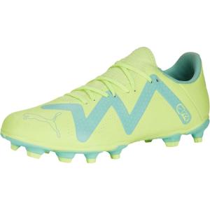 imagePUMA Mens Future Play Firm Artificial Ground Soccer Cleats SneakerFast Yellowpuma Blackelectric Peppermint