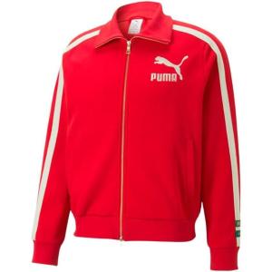 imagePUMA Mens T7 PlayParis Track JacketRedWhite