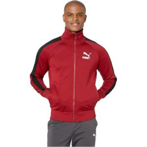 imagePUMA Mens T7 PlayParis Track JacketRhubarb