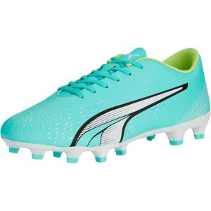 imagePUMA Mens Ultra Play Firm GroundArtifical GroundElectric Peppermintpuma Whitefast Yellow