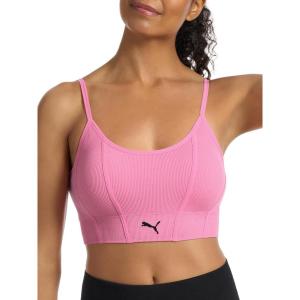 imagePUMA Womens 2 Pack Seamless Sports BraMauveHeather Grey