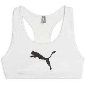 imagePUMA Womens 4keeps Bra Available in Plus SizesPuma Whitebig Black Cat
