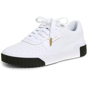 imagePUMA Womens Cali Platform Sneakers Shoes Casual  WhiteWhiteBlack