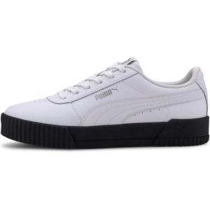 imagePUMA Womens Carina L SneakerSneakerBlack White Black Silver