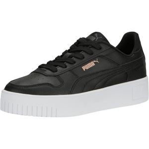 imagePUMA Womens Carina Street SneakerPuma Blackpuma Blackrose Goldpuma White