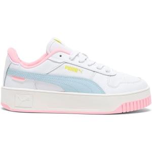 imagePUMA Womens Carina Street SneakerWhitefrosted Dewfluro Yellow Pes
