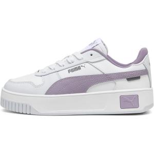 imagePUMA Womens Carina Street SneakerWhitepale Plumsilver Mist