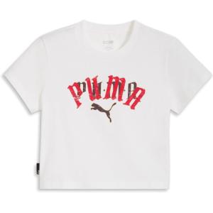 imagePUMA Womens Classics Baby TeePuma White Aw24