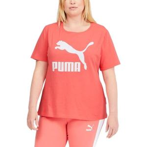imagePUMA Womens Classics Tee Available in Plus SizesGeorgia Peach