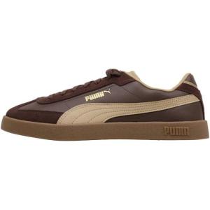 imagePUMA Womens Club Ii Era24 FallWinter Colors Espresso BrownSand DunePuma Gold 01