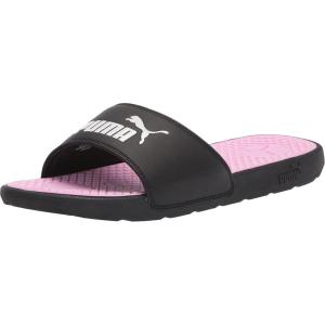 imagePUMA Womens Cool Cat Slide Sandal03  Puma Blackpuma Whitepale Pink